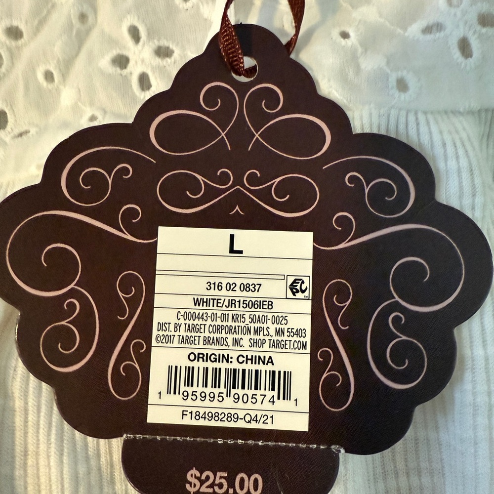 Knox Rose Women's Ribbed Tank Top White Sleeveless NWT - Picture 6 of 7